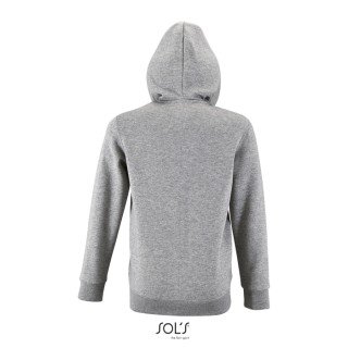 Sudadera con cremallera y capucha de niño personalizable